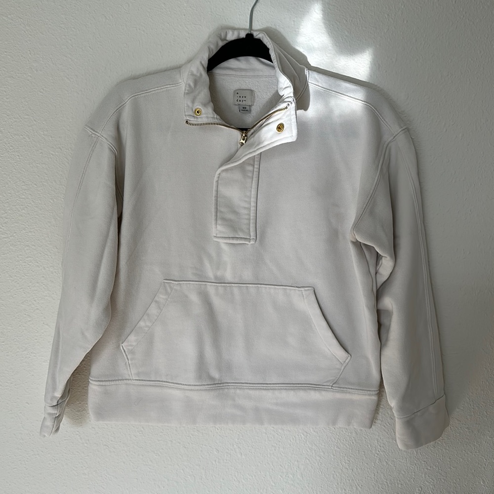 Women’s quarter zip sweatshirt- A New Day